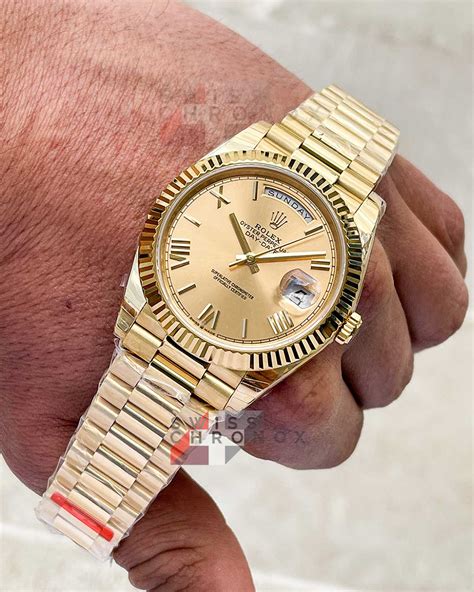 rolex champagner|rolex day date 40 228238.